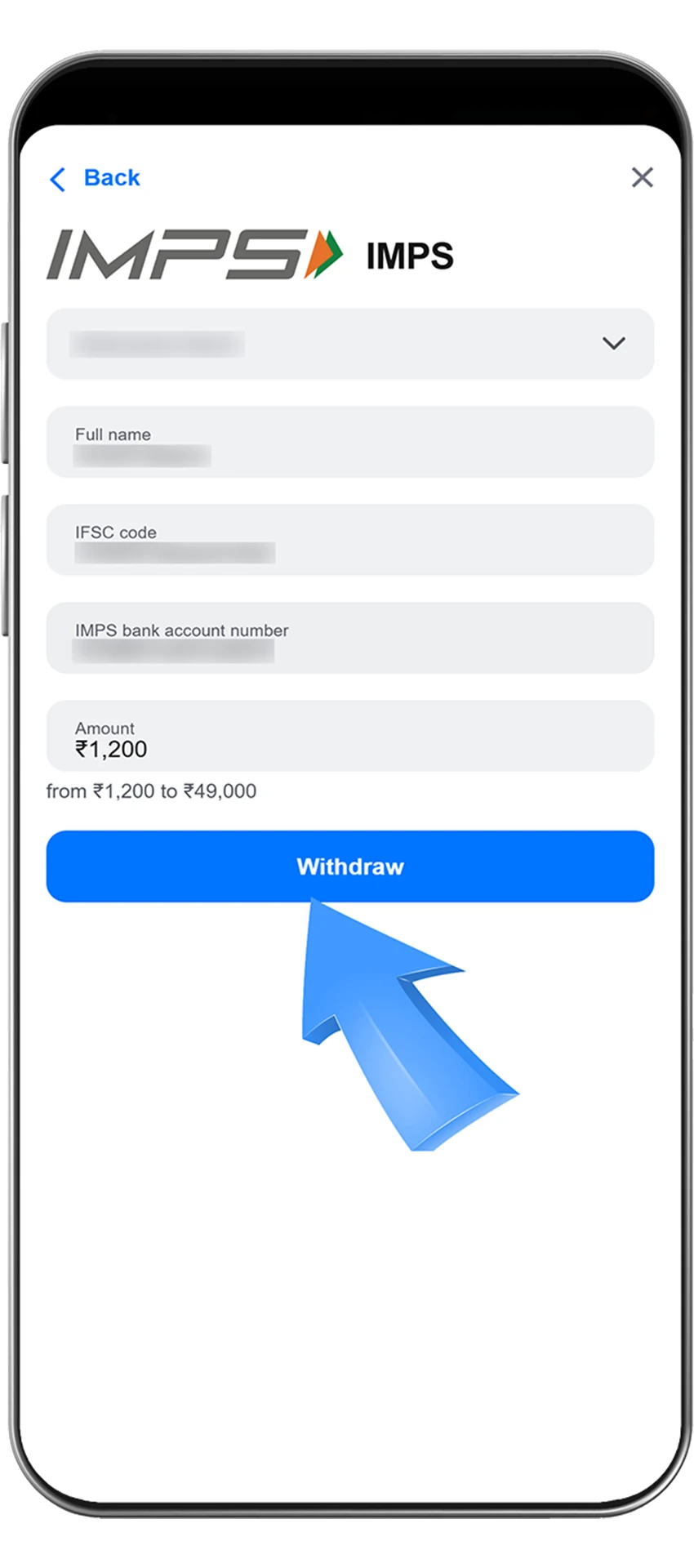 Learn how to complete a withdrawal at 1Win casino.